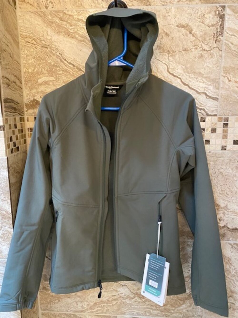 Women's Black Diamond Element Hoodie - Tundra.   XS- I would compare to a size 4